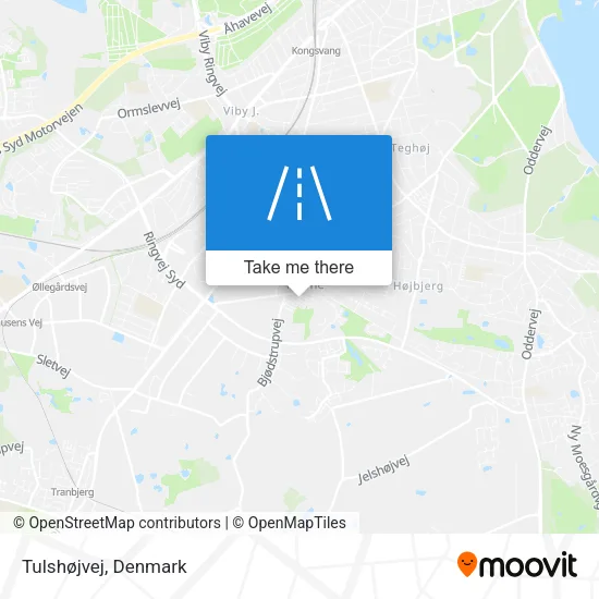 Tulshøjvej map