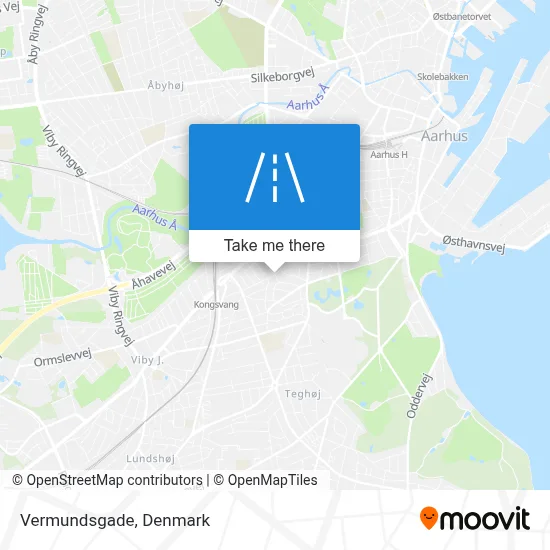 Vermundsgade map