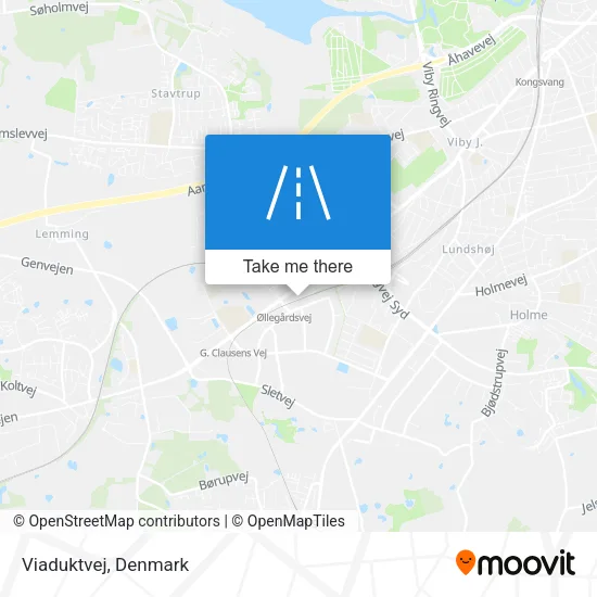 Viaduktvej map