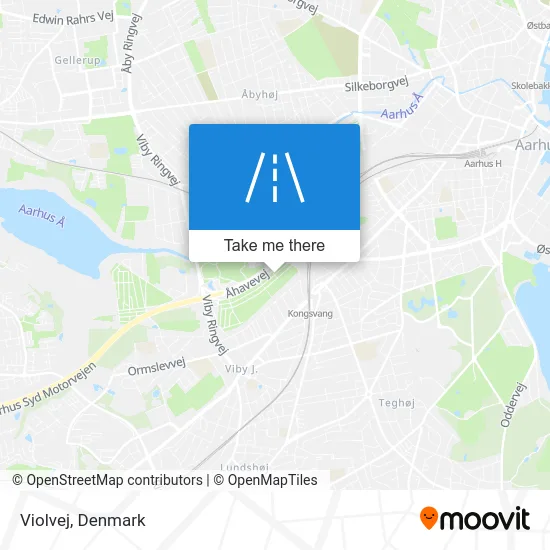 Violvej map