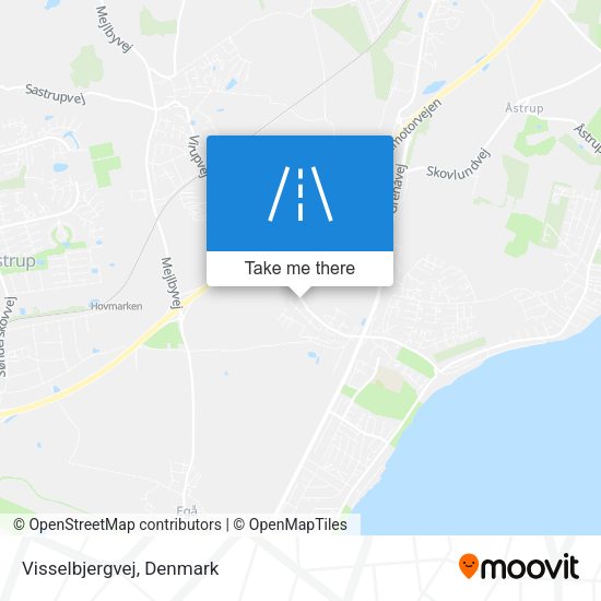 Visselbjergvej map