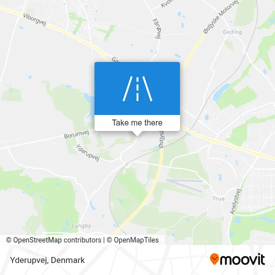 Yderupvej map