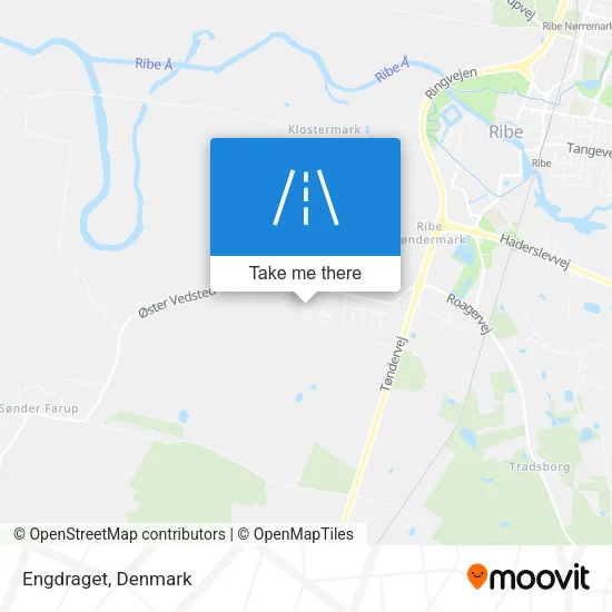 Engdraget map