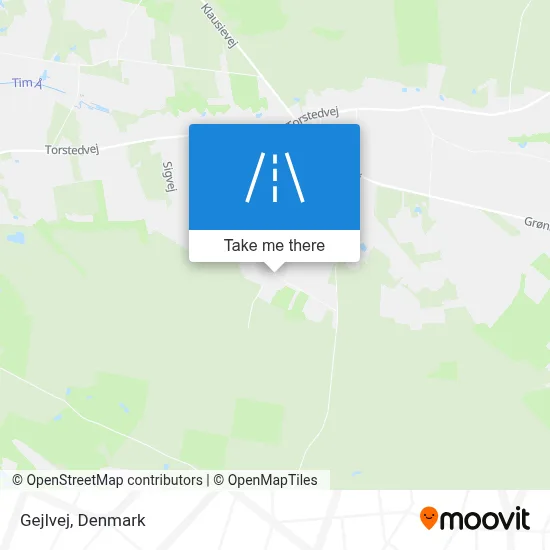 Gejlvej map