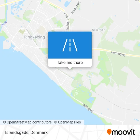 Islandsgade map