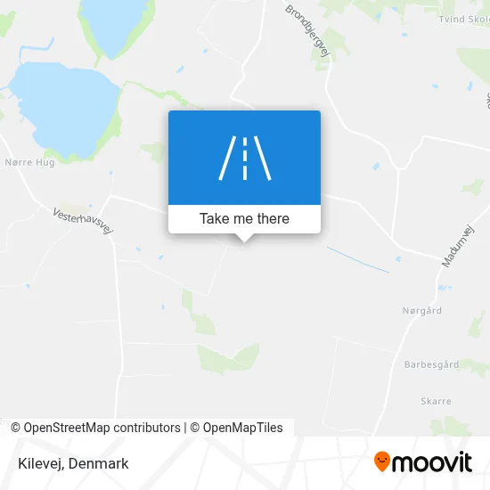Kilevej map