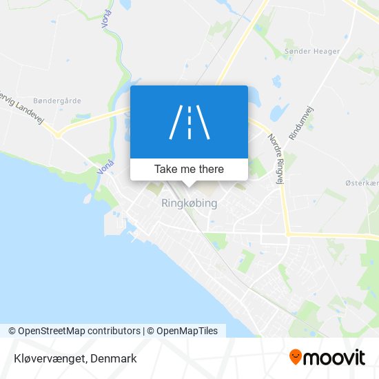 Kløvervænget map