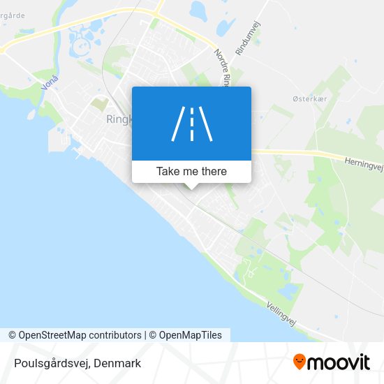 Poulsgårdsvej map