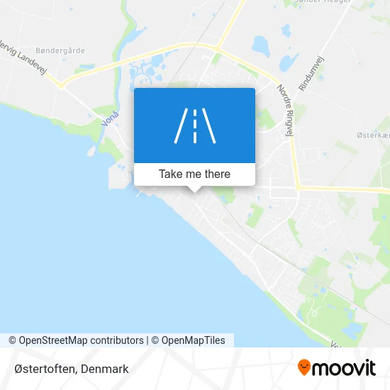 Østertoften map