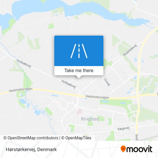 Hørstørkervej map