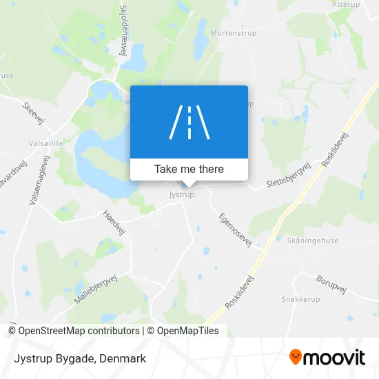 Jystrup Bygade map