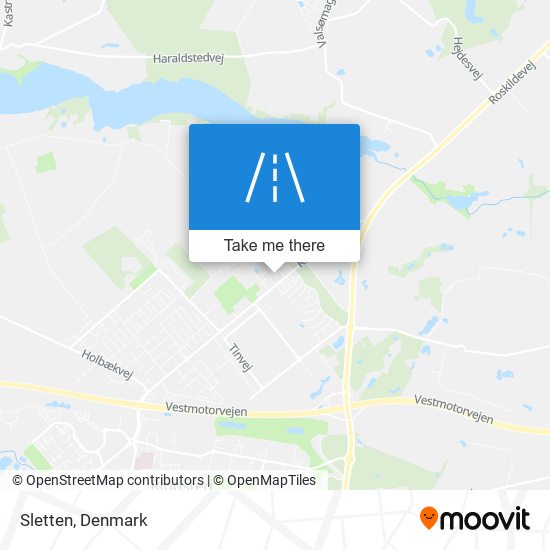 Sletten map