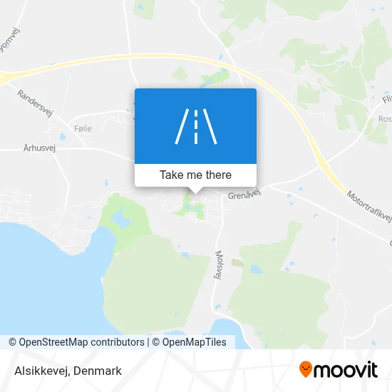 Alsikkevej map