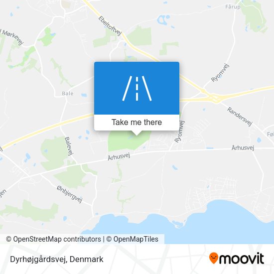 Dyrhøjgårdsvej map