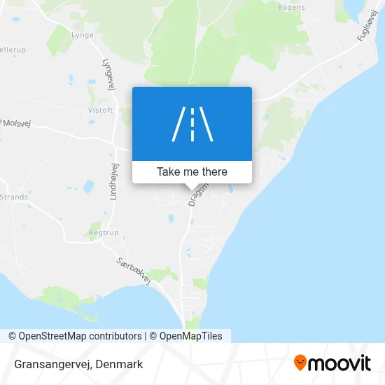 Gransangervej map