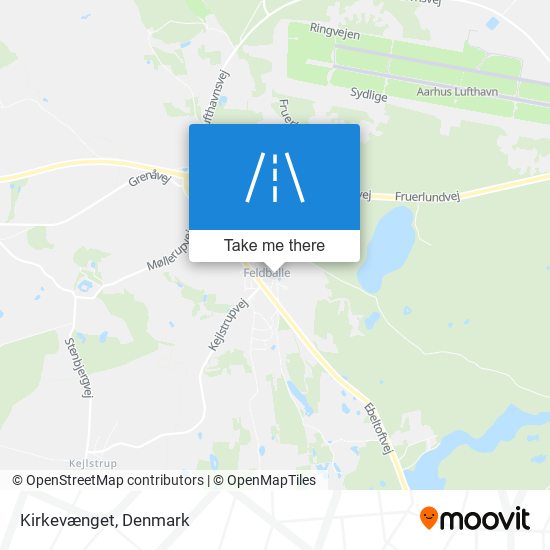 Kirkevænget map