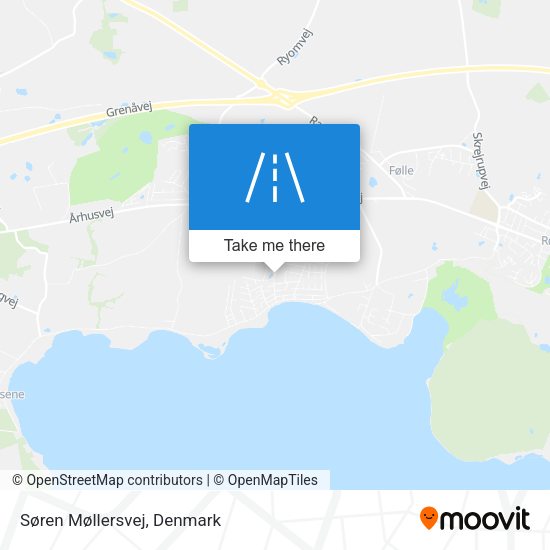 Søren Møllersvej map
