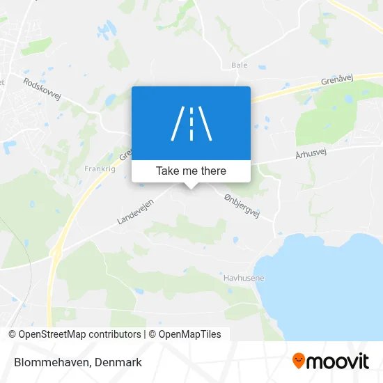Blommehaven map