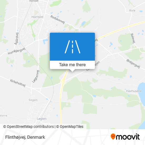 Flinthøjvej map