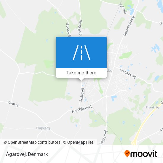 Ågårdvej map