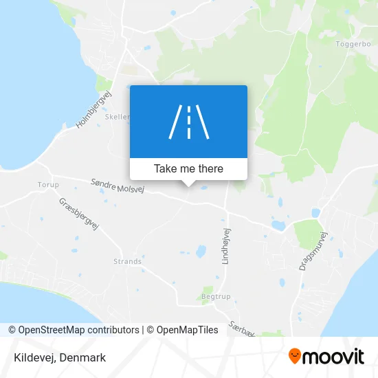Kildevej map