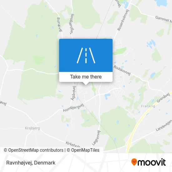 Ravnhøjvej map