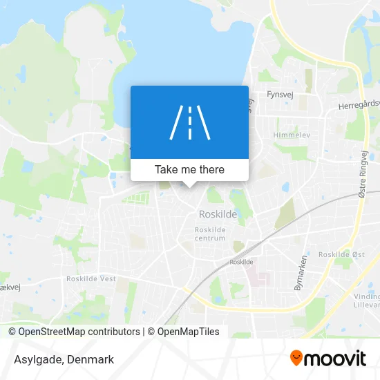 Asylgade map