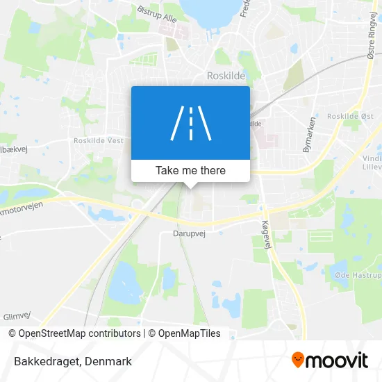 Bakkedraget map