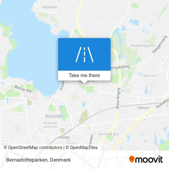 Bernadotteparken map