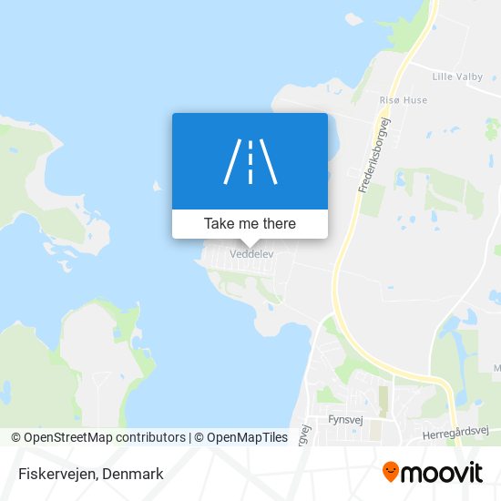 Fiskervejen map