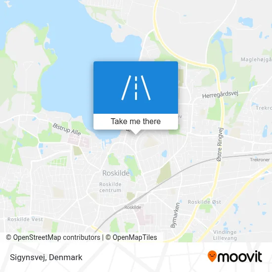Sigynsvej map