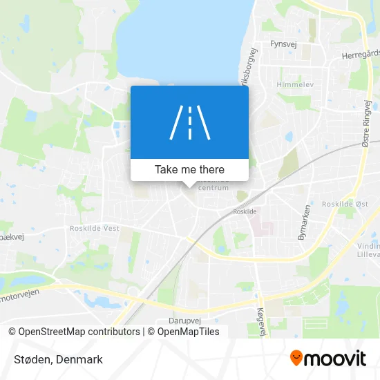 Støden map