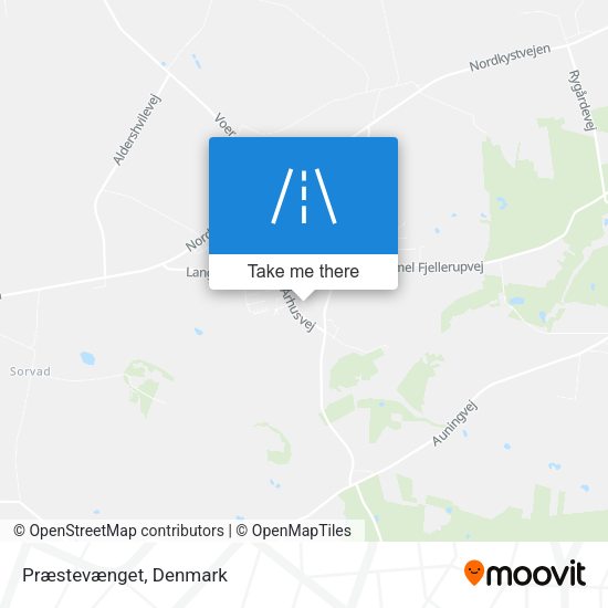 Præstevænget map