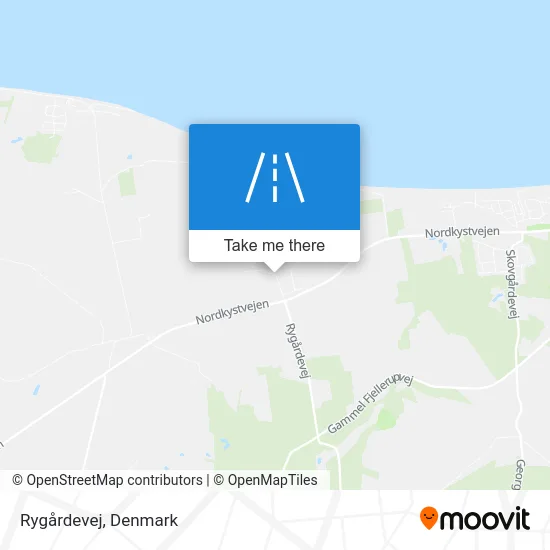 Rygårdevej map