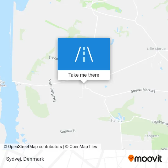 Sydvej map