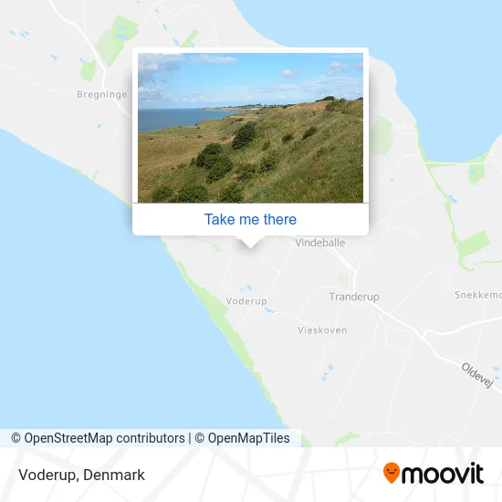 Voderup map