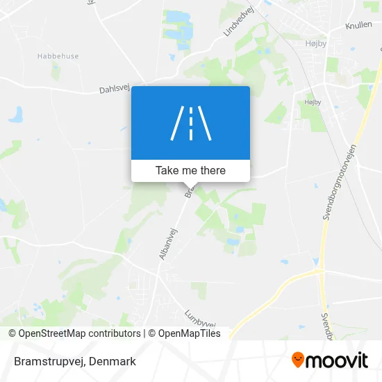 Bramstrupvej map
