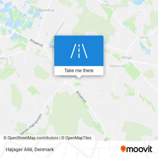 Højager Allé map