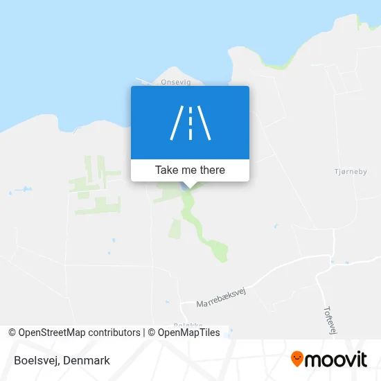Boelsvej map