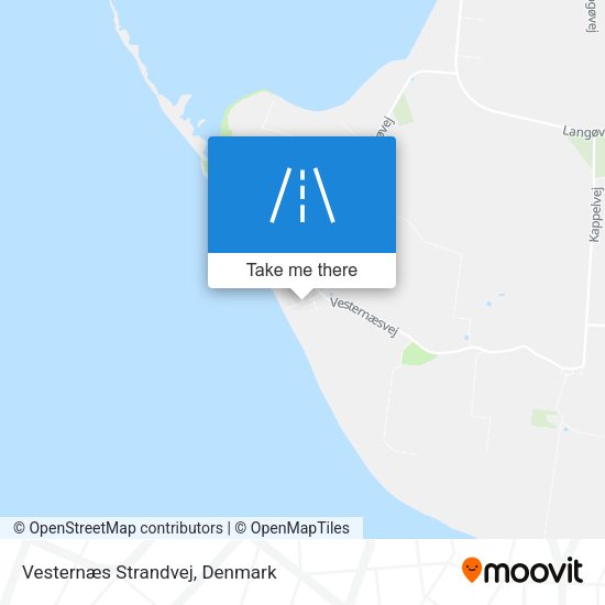Vesternæs Strandvej map