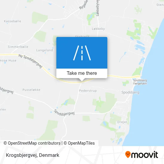 Krogsbjergvej map