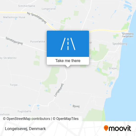 Longelsevej map