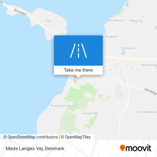 Mads Langes Vej map