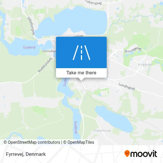 Fyrrevej map
