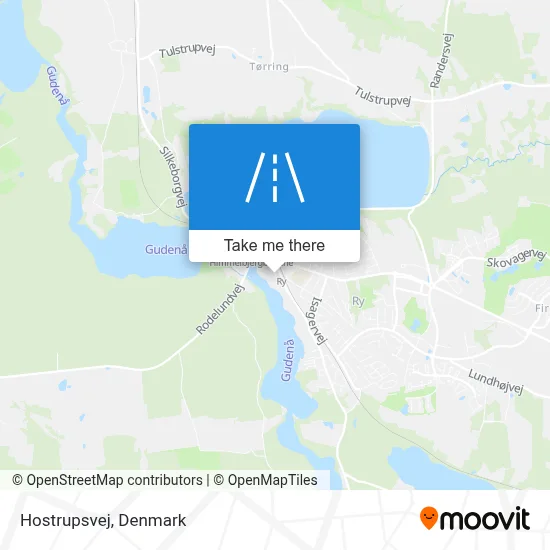 Hostrupsvej map