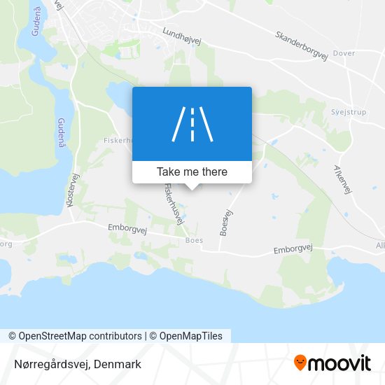 Nørregårdsvej map