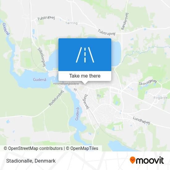 Stadionalle map