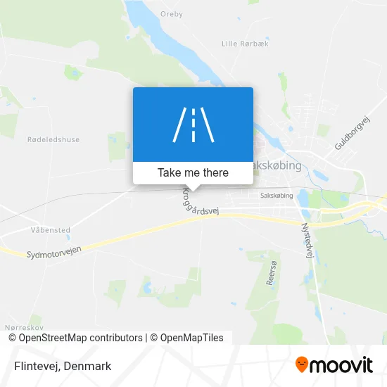 Flintevej map