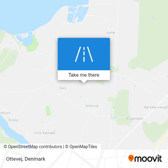 Ottevej map
