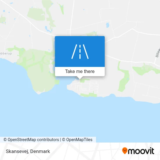 Skansevej map